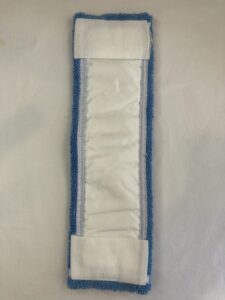 blue mop